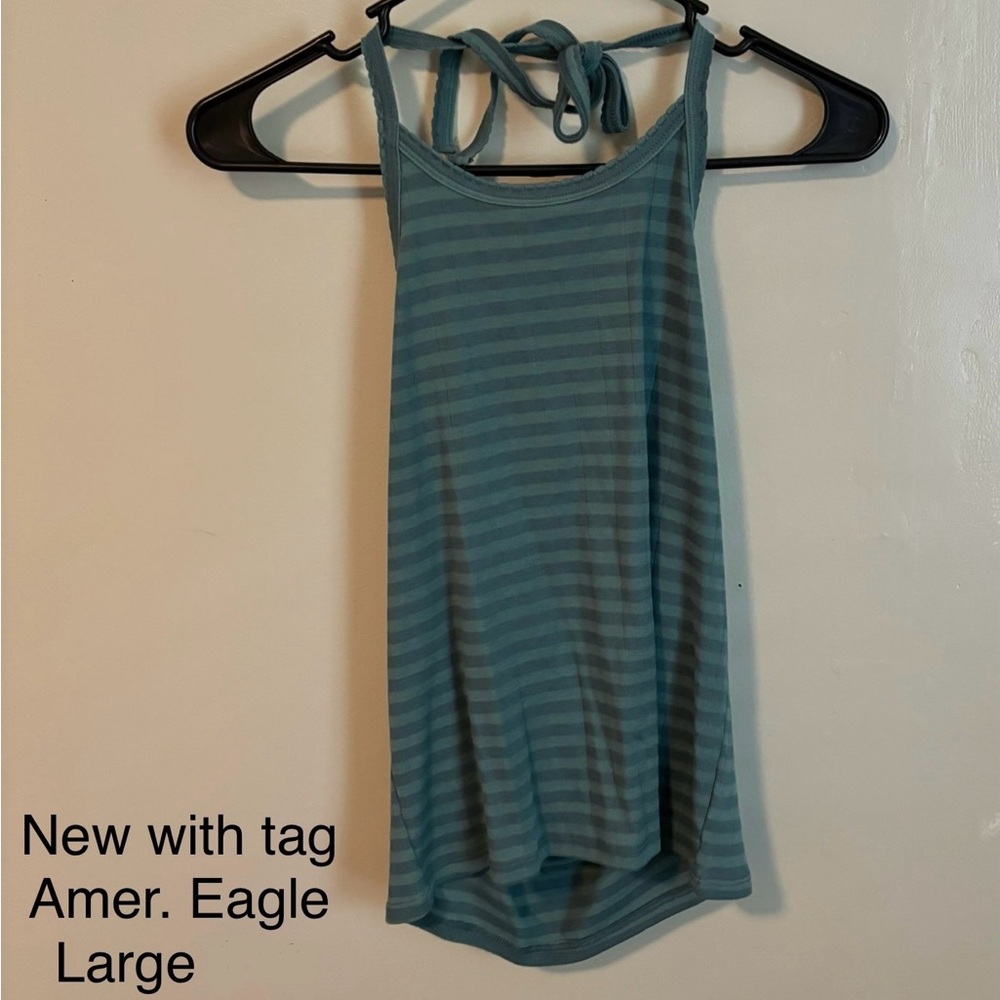 American Eagle Teal Tank Top
